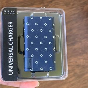 J.crew cellphon and laptop battery charger